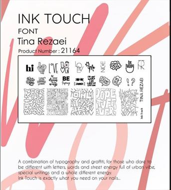 شابلون تینا رضایی Ink Touch