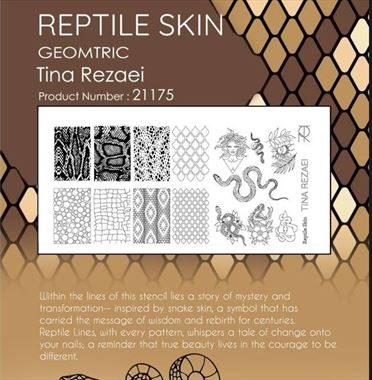 شابلون تینا رضایی Reptile Skin